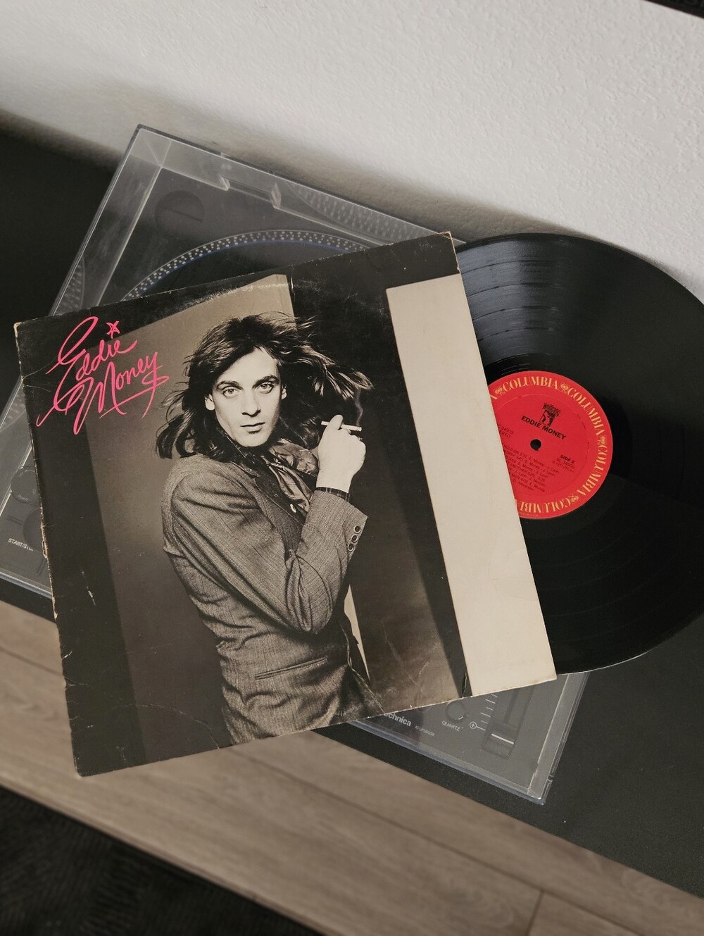 Vintage Eddie Money Record Album